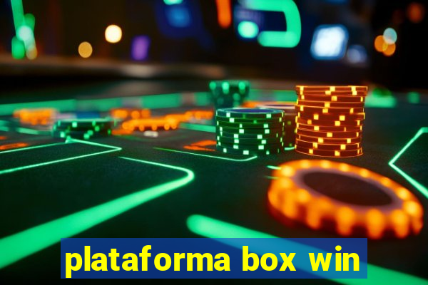 plataforma box win